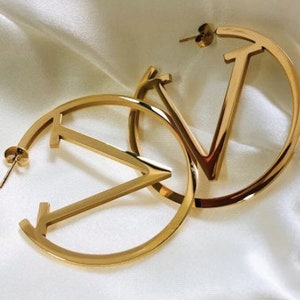 LV Inspired Earrings – J.Series