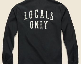 Locals Only Venice Beach Work Jacket, California Laurel Canyon Jacket