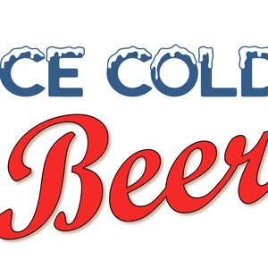 Party Cooler Beverage Identification Signs - Etsy