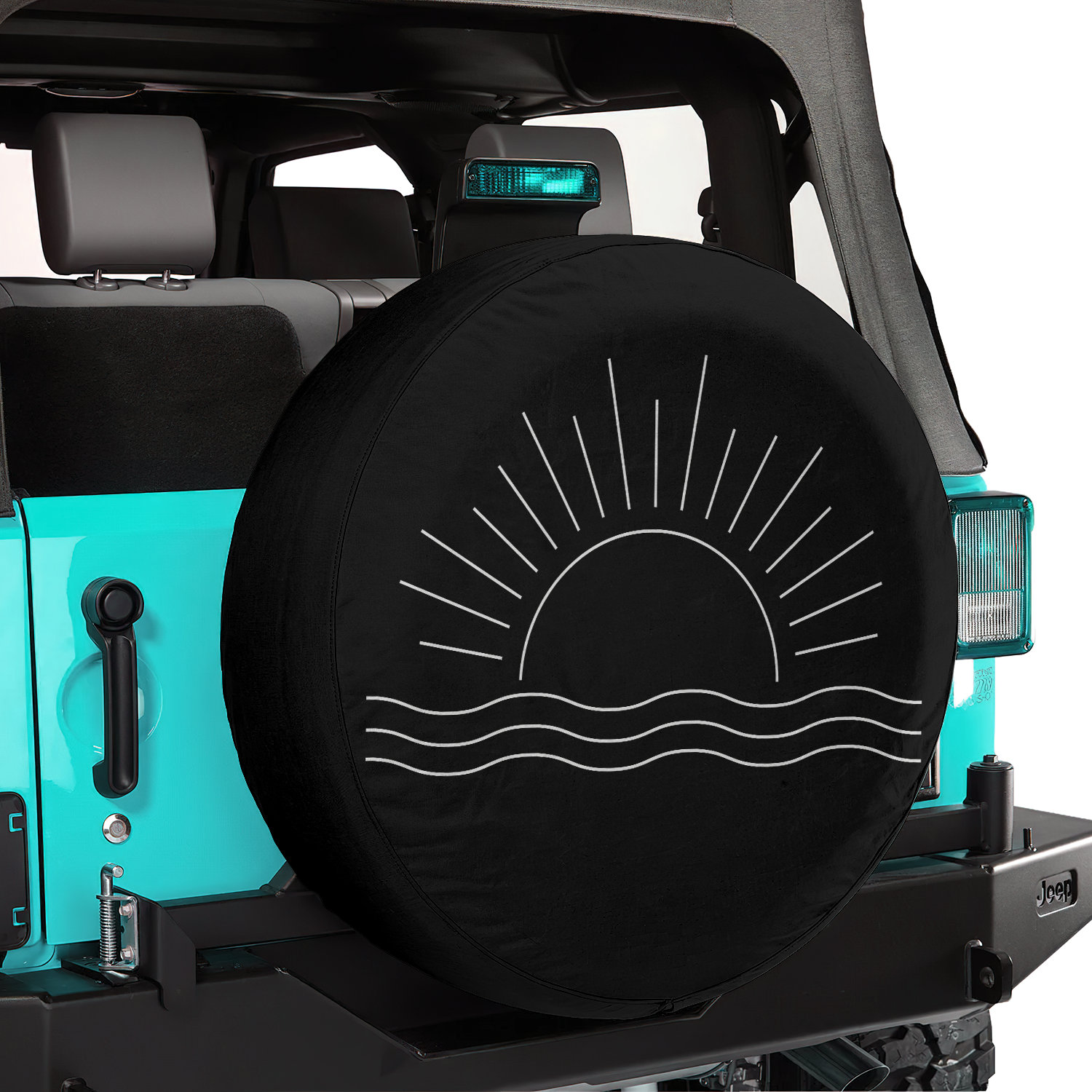 Jeep Wheel Covers With Camera Holenull