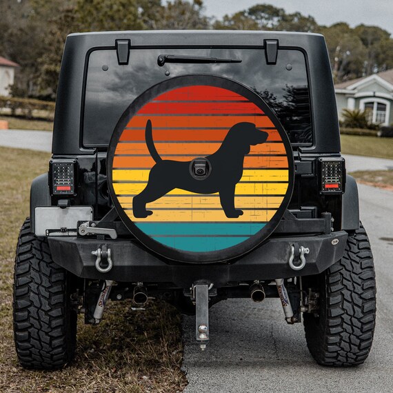 Retro Dog Tire Cover Spare Tire Cover for Jeep the Tire Etsy