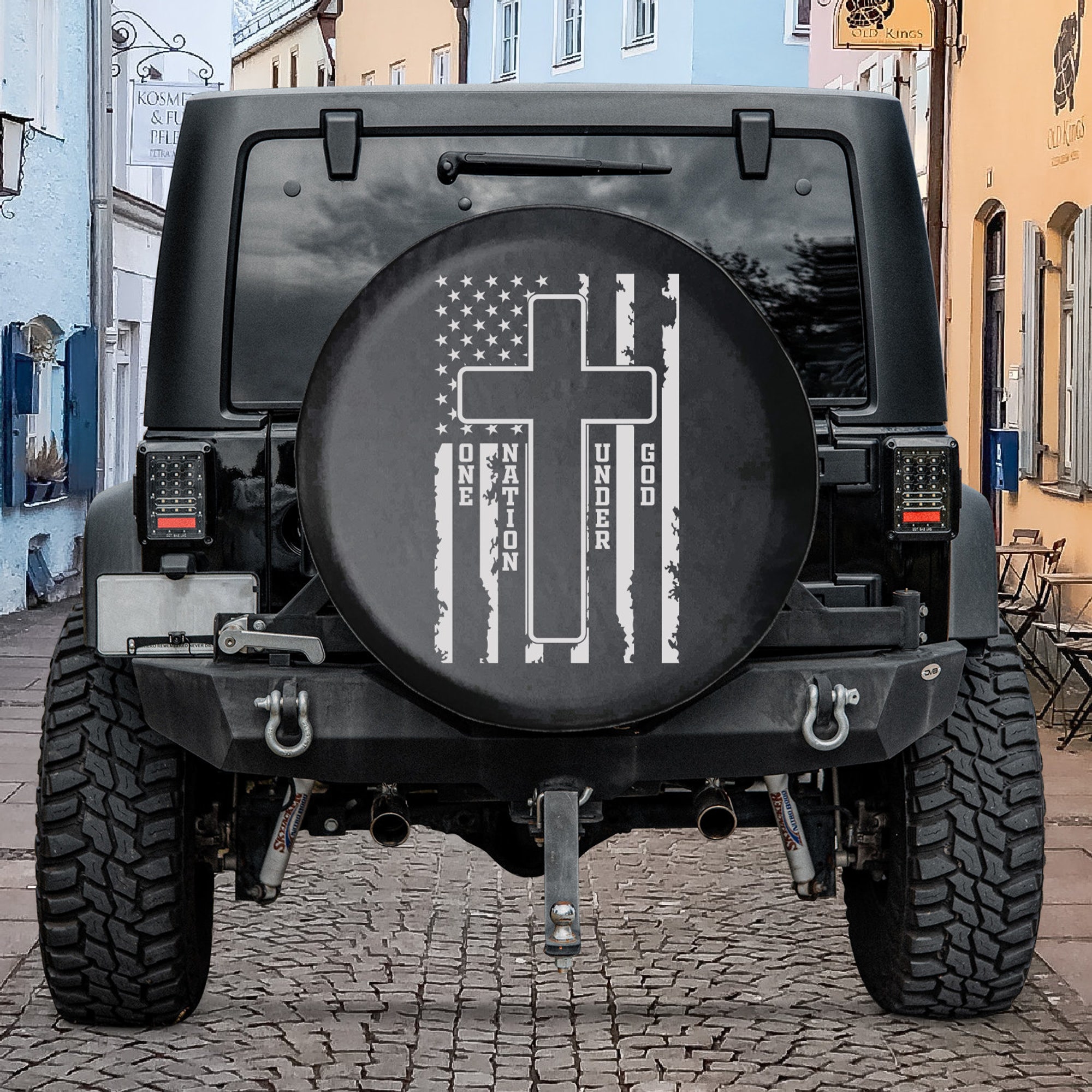 Faith Tire Cover - Spare Tire Cover For Jeep