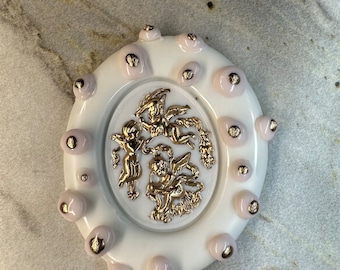 Hand Painted Versailles Cherub Wax Seal Stickers