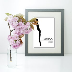 Seneca Lake Fact Print