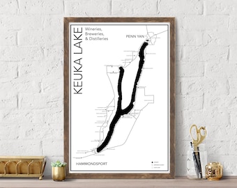 Keuka Lake - Finger Lakes - Complete Wineries, Breweries, Distilleries 2022
