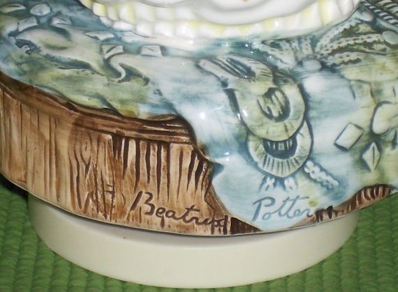 Vintage 1978 Beatrix Potter Lady Mouse Music Box by Schmid - Etsy