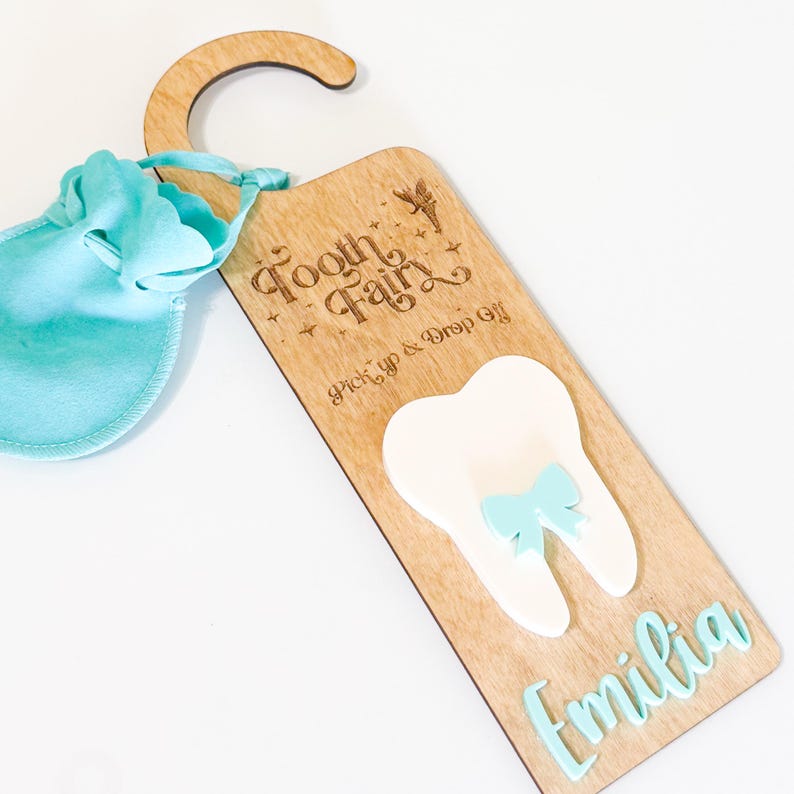 Personalized Tooth Fairy Door Hanger - Etsy