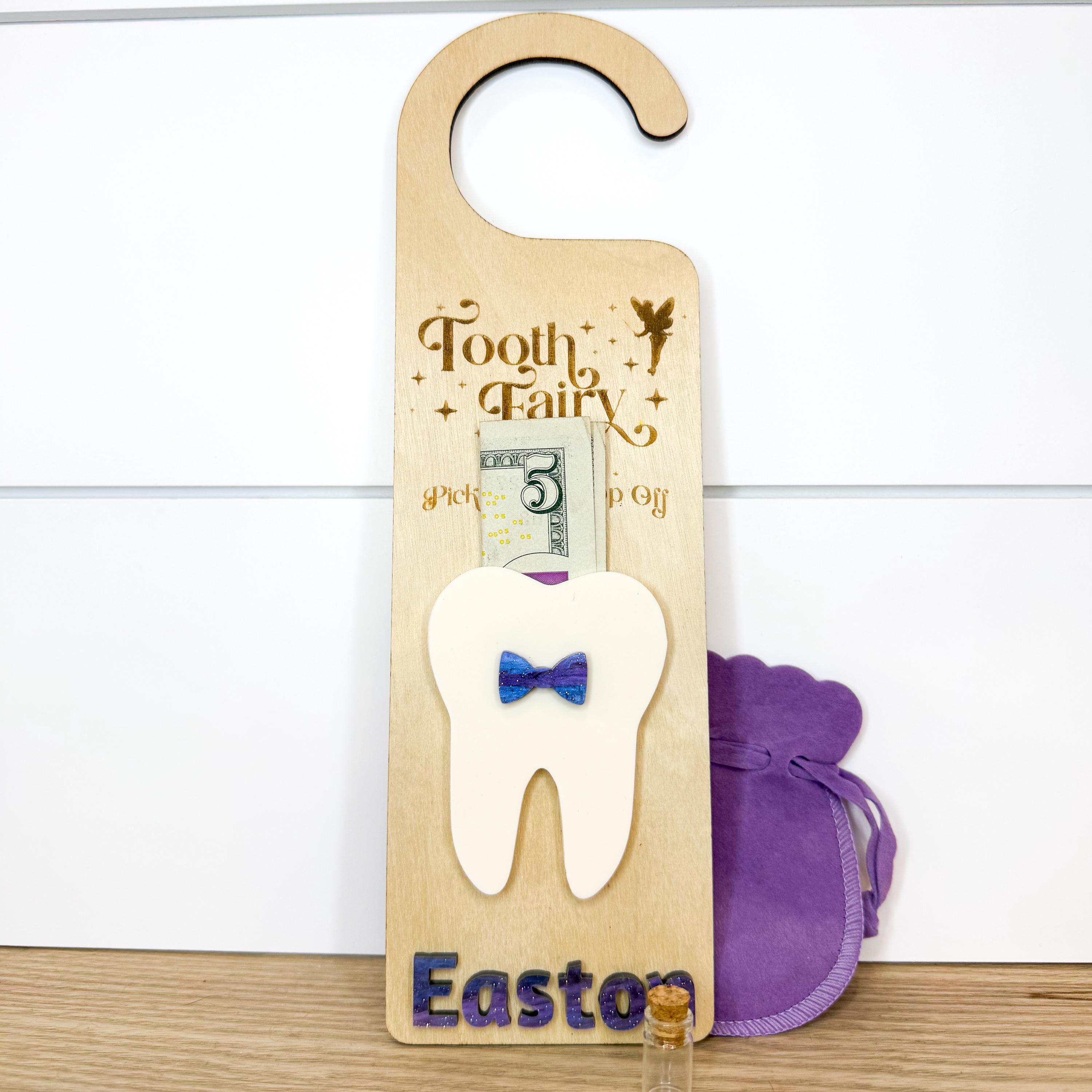Personalized Tooth Fairy Door Hanger - Etsy