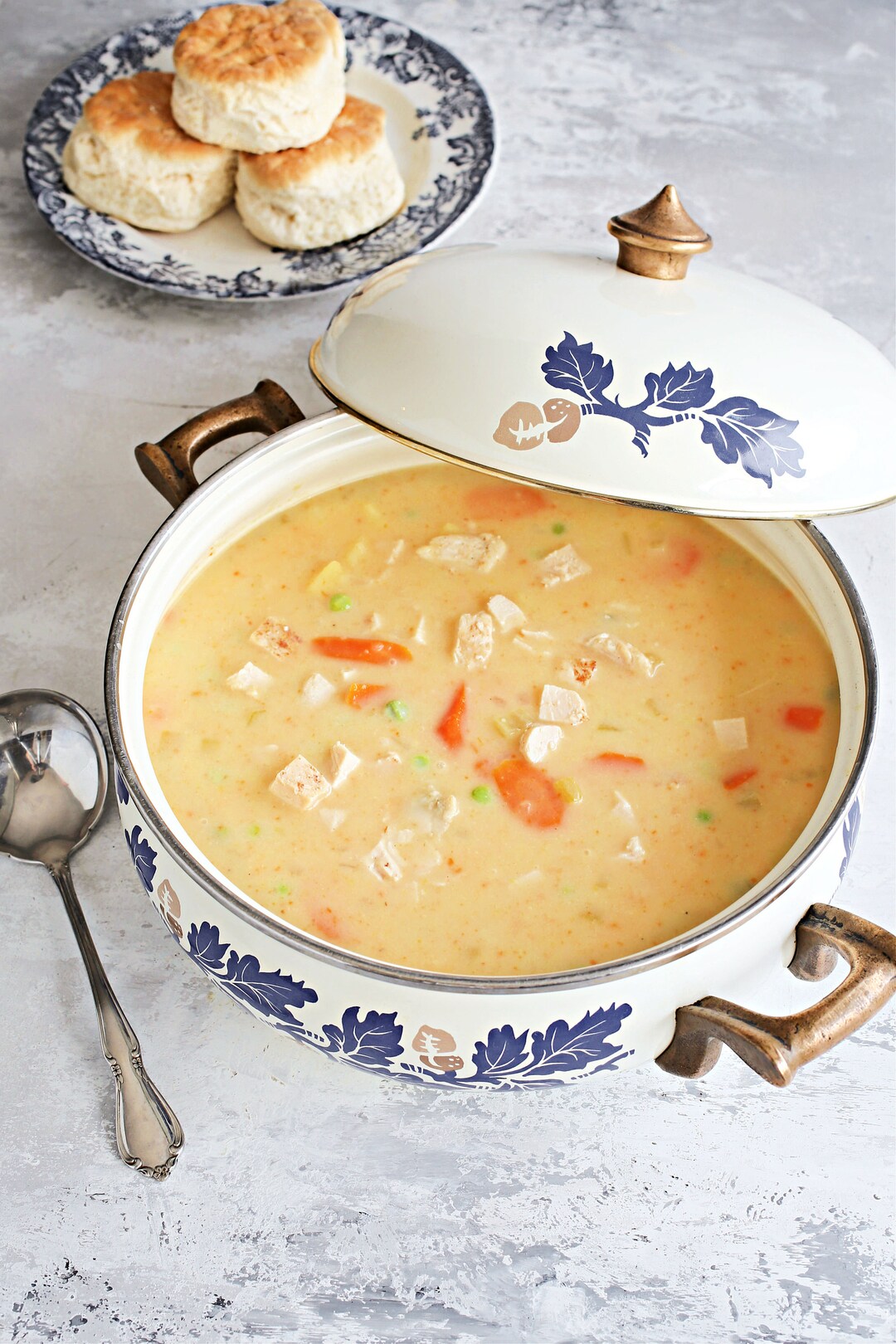 Chicken Pot Pie Soup Recipe and Photos - Etsy