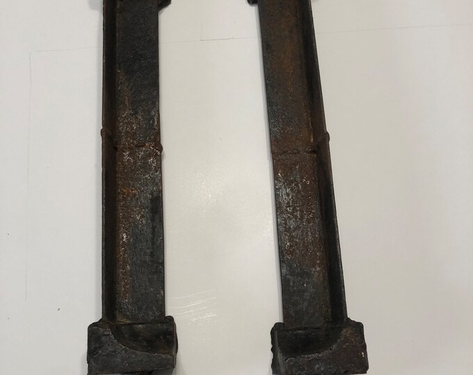 Cast Iron Bed Rails Custom Made From Antique Rails for Retail Display