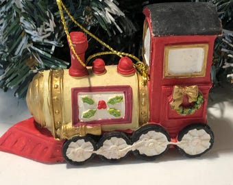 Christmas Choo Choo Train Engine Car