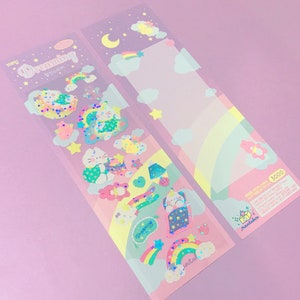 Dreaming Twinkle Deco Sticker | Korean Journaling Sticker | Kpop Polco Photocard Sticker