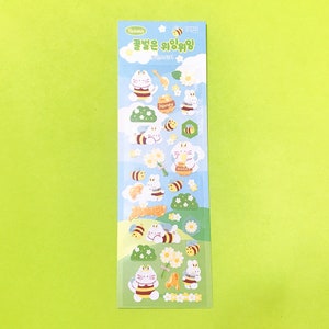 Buzz buzz Deco Sticker | Korean Journaling Sticker | Kpop Polco Photocard Sticker