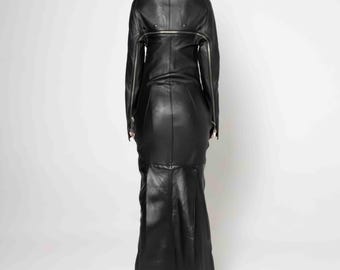 slim fit dress slacks Strapless Faux Leather Mini Dress