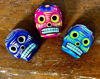 Cinco de Mayo Schädel-Kühlschrank-Magneten, Gastgeschenke, Tag der Toten