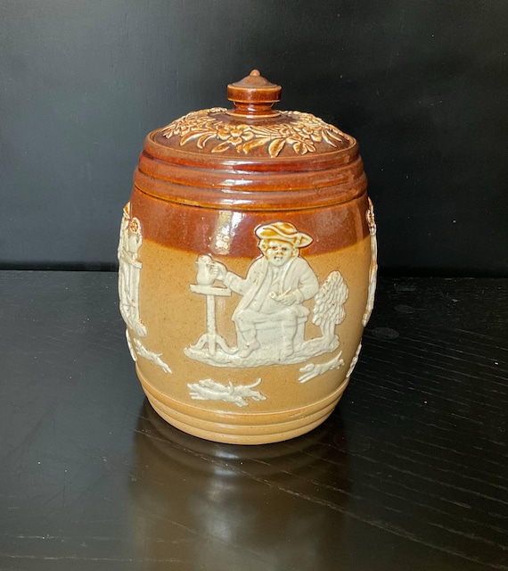 Doulton Lambeth Tobacco Jar