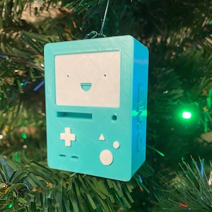 クリスマスツリー用のBMOクリスマスオーナメント、アドベンチャータイムホリデーおもちゃまたはクリスマスプレゼントに最適、子供と大人両方のプレゼントに最適