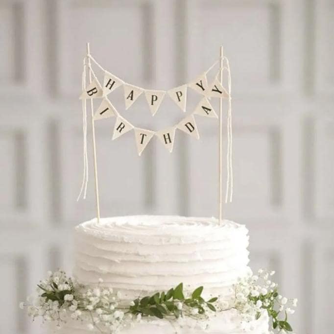 Decorazione Torta 2° Compleanno - Topper Auto Da Corsa "Two Fast" Con Bandiera A Scacchi - Tema Gara Per Bambino E Bambina - 3