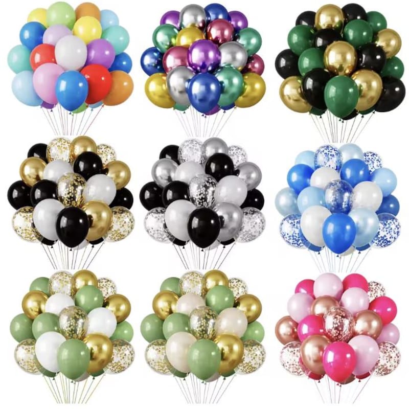 Brand New 10th Balloons - Etsy Australia
