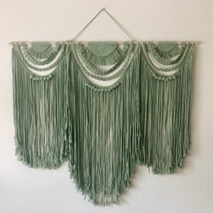 Triple Arch Macrame Wall Hanging