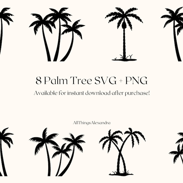 Palm Tree SVG PNG