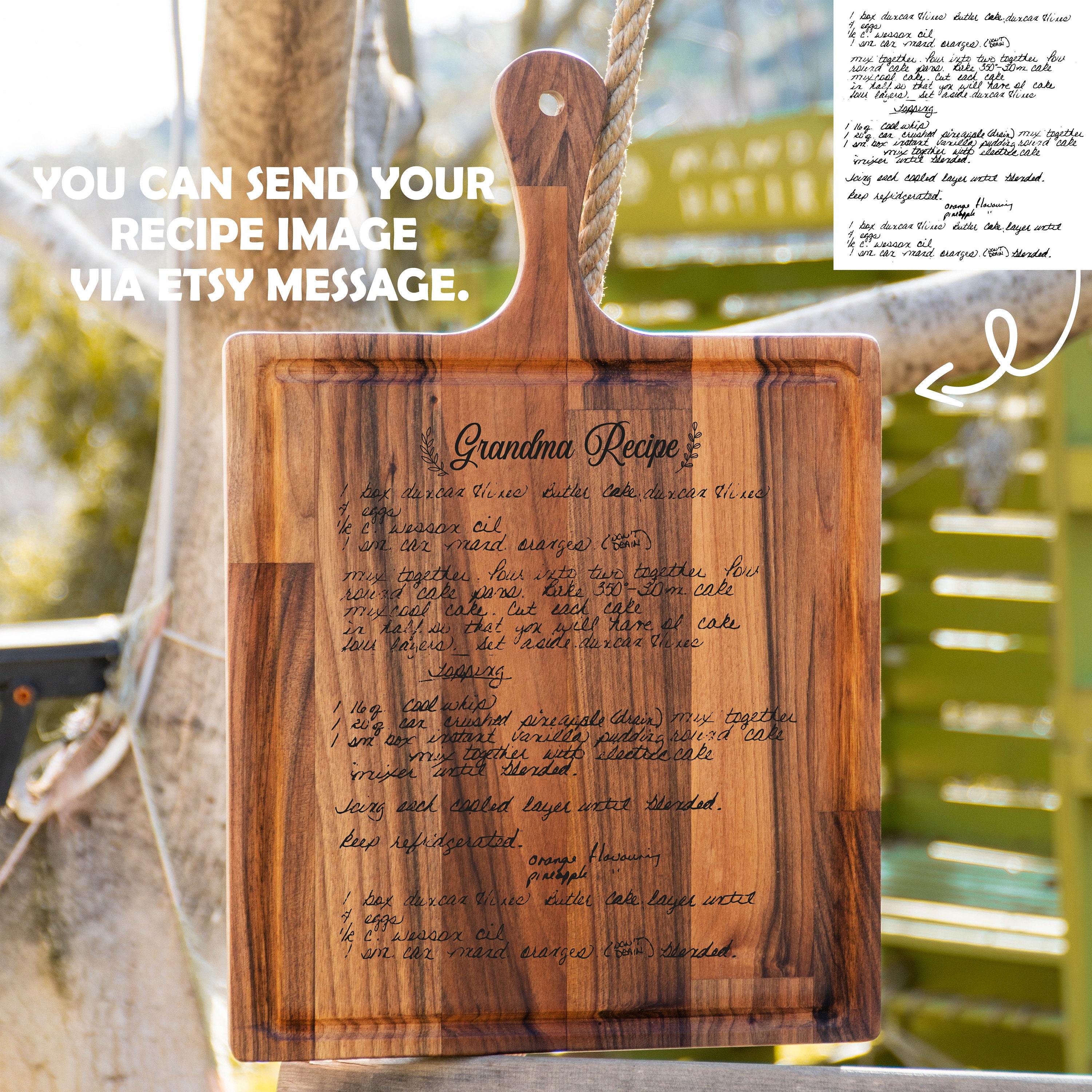 Mom Life Tow Wife Wood Cutting Board