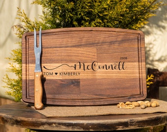 Personalized Cutting Board, Engraved Cutting Board, Wedding Gift, Housewarming Gift, Engagement