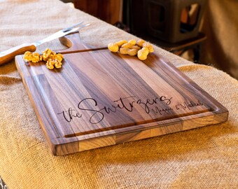 Couple Cutting Board, Couple Board, Personalized Cutting Board, Custom Cutting Board, Anniversary Gift, Engagement Gift, Wedding Gift