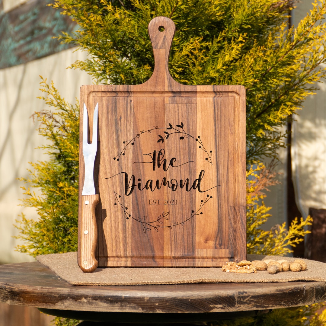 Tabla de quesos personalizada, tablas de charcutería, tabla de cortar