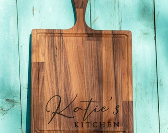 Custom Cutting Board, Custom Serving Board, Custom Cheese Board, Personalized Cutting Board, Kitchen Decor, Housewarming Gift, Mothers Day