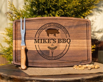 Personalized Gift, Custom BBQ Board, Charcuterie Boards, Grill Father, Meat Cutting Board, Custom Cutting Board, Grilling Gift, Grilling