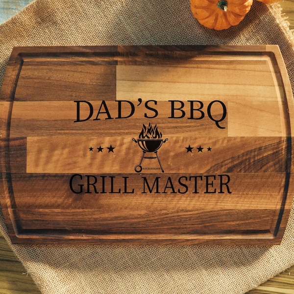 Personalized Cutting Board, Engraved Cutting Board, Grill Master Gift, Grilling Gift, Grill Master, BBQ Cutting Board, Custom Bbq Board