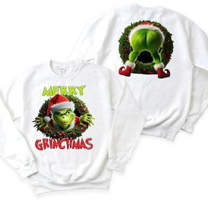 Grinch Christmas Back & Front