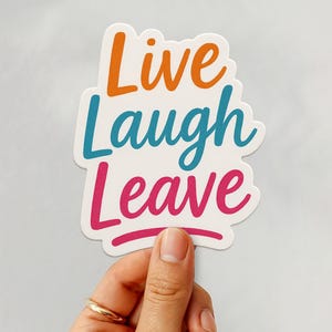 Funny Sticker for Adults | Funny Affirmations | Waterproof Sticker For Tumbler Laptop Journal