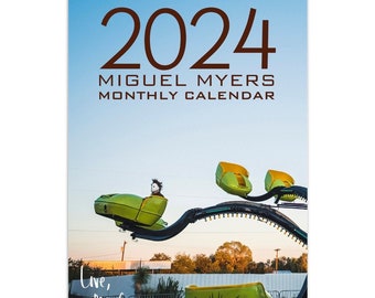 Miguel Myers 2024 Wall Calendar, Michael Myers, Halloween Calendar, Gift for Halloween Lovers, Halloween All Year, Horror Calendar