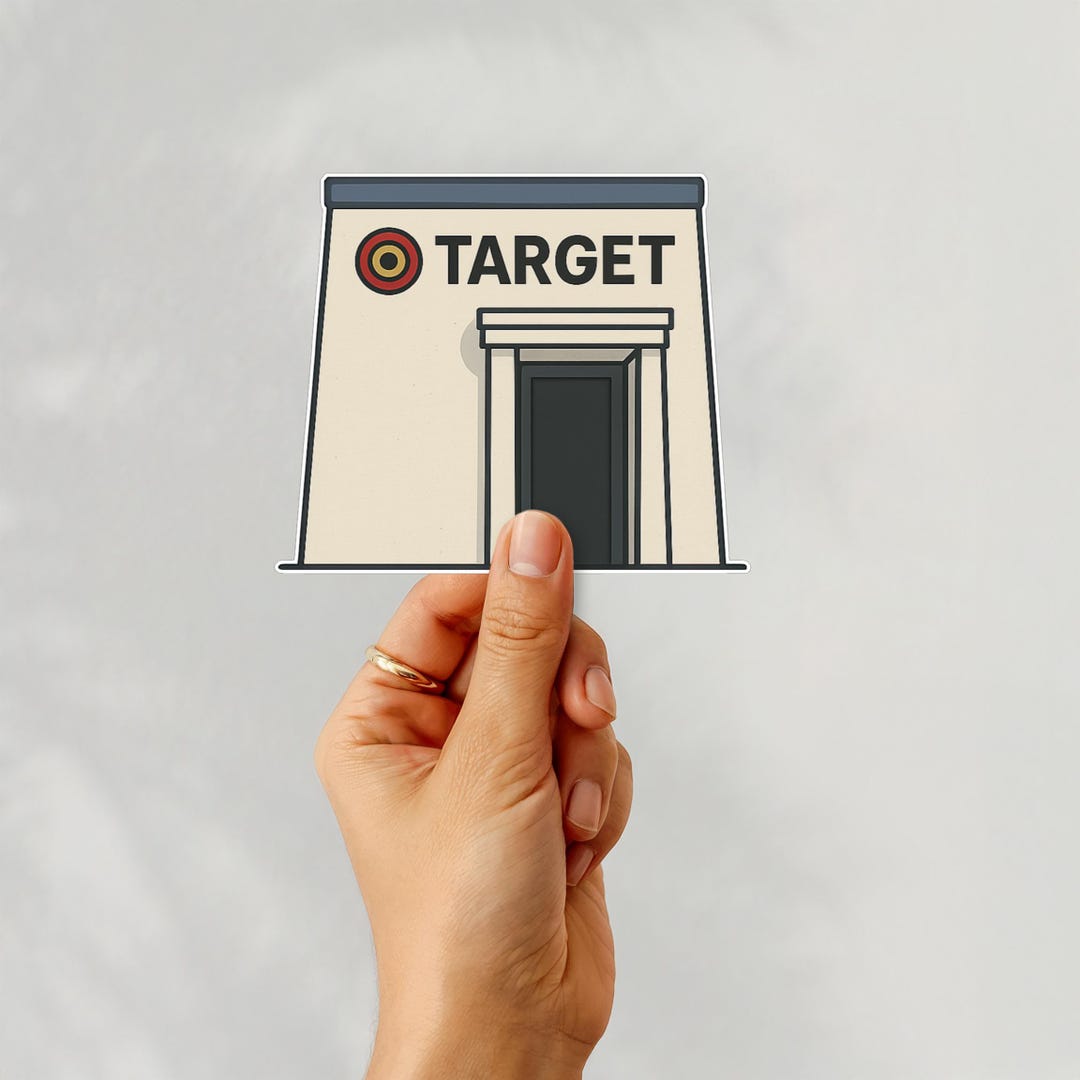 Target Marathon Sticker | Target Marfa | Marfa Texas Sticker ...
