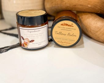 Grass Fed Whipped Beef Tallow Balm | Natural Moisturizer