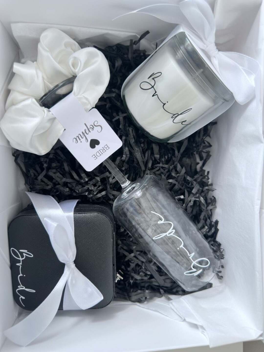 Bride Bridal Gift Set Box Bundle Gift Thank You Personalised Wedding Bride Bridal Gift Set Box Bundle Gift Thank You Personalised Wedding
