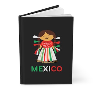Mexico | Hardcover Journal Matte | Memories | Vacation Journal | Notes | Itineraries | Planning | Travel