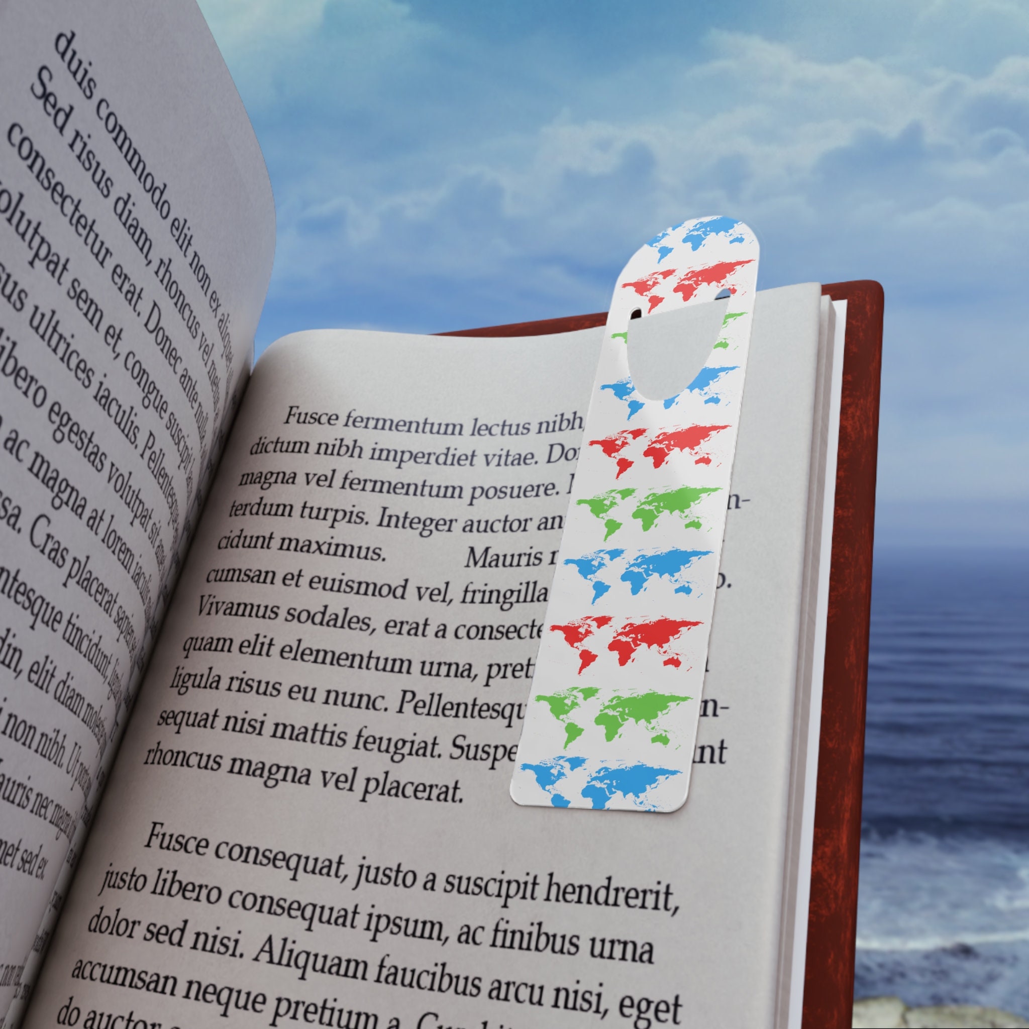 Travel | Bookmark | World | Vacation | Global | Beach | Books