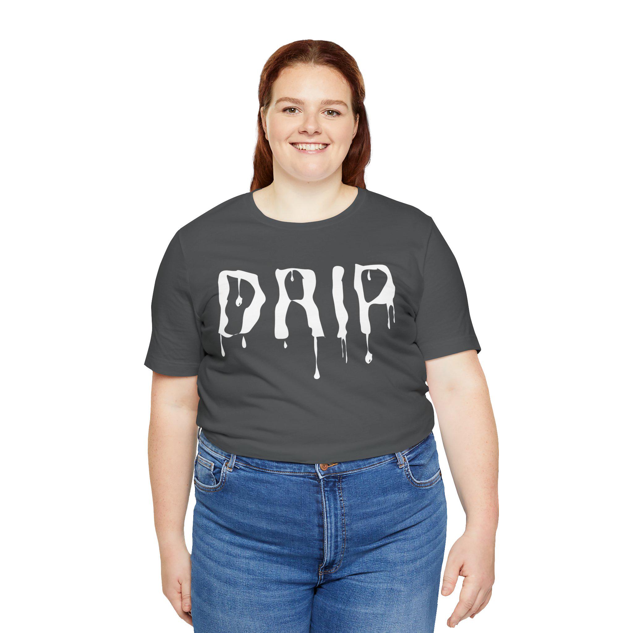 DRIPペイントデザインTシャツ｜アーバンストリートウェアグラフィックT 
