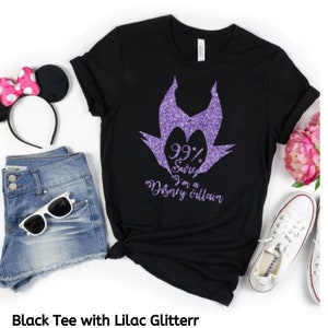Maleficent Disney Villain Disney World Vacation Shirt, Disney Princess Shirt, Disneyland Shirt, Customize colors and design image 3
