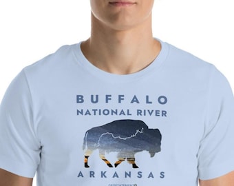 Buffalo National River Shirt for Him or Her:  Arkansas t-shirt