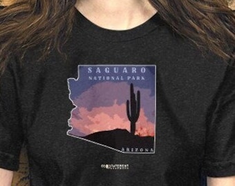 Arizona Shirt: Saguaro National Park Premium Unisex t-shirt