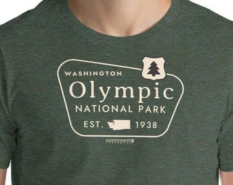 Olympic National Park Shirt | State of Washington Gift