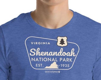 Shenandoah National Park Shirt | Virginia Gift | Old Dominion State Souvenir