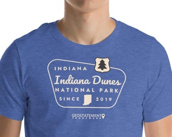 Indiana Dunes National Park Shirt | Indiana Badge Tee | Hoosier State Gift