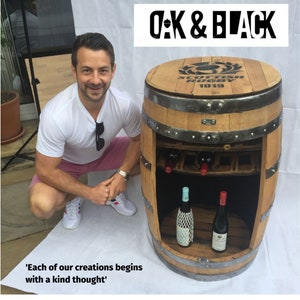 Barrel Bar | Barrel Display Cabinet | Liquor Cabinet | Whisky Barrel Bar | Wine Cabinet | Whiskey Display | Barrel Cabinet | Wine Barrel