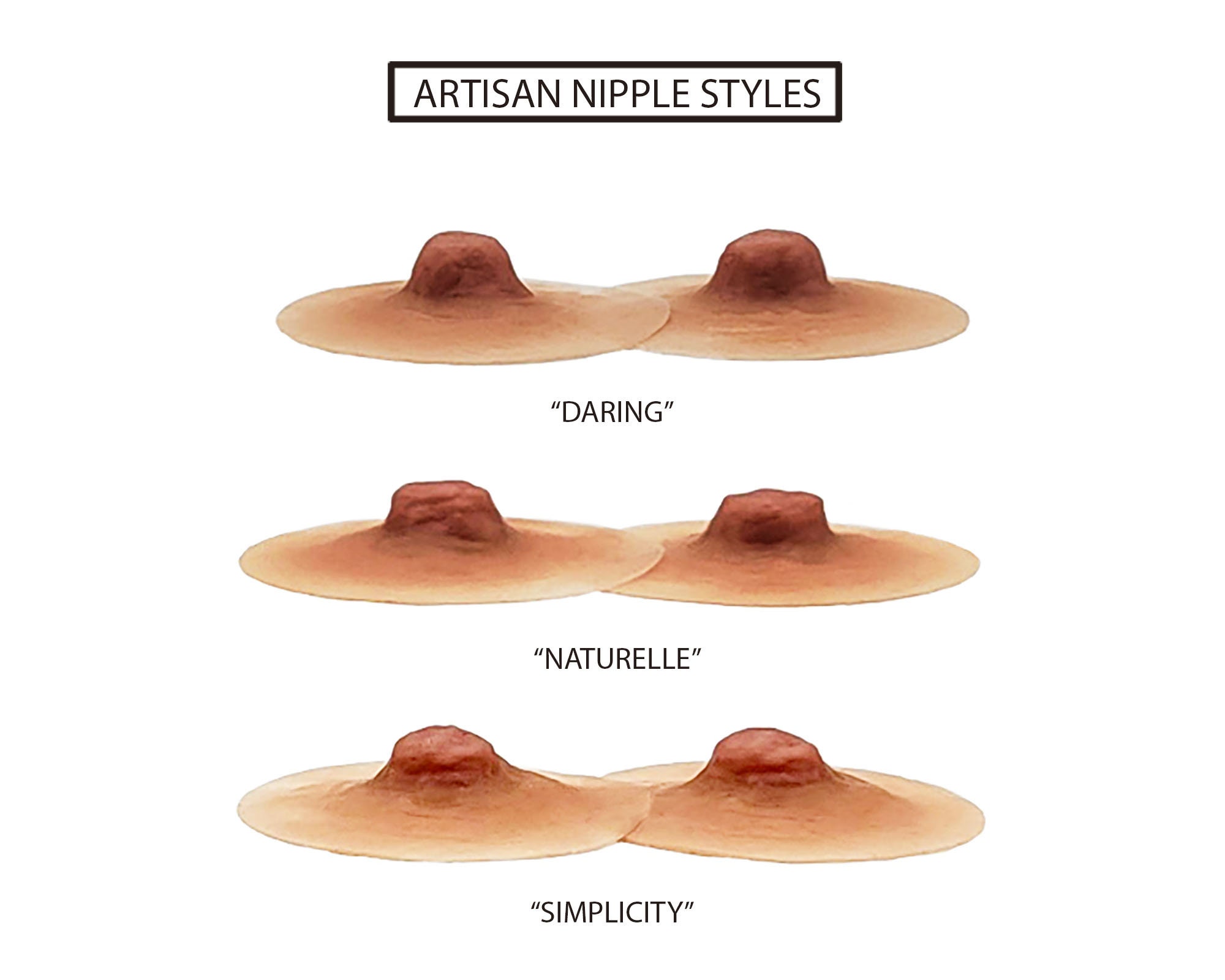 Naturelle Style Silicone Nipple Prosthetic Ready-to-ship for Breast Cancer  Survivors -  Canada