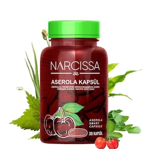 Narcissa Acerola Capsule & Detox Capsule mit probiotischen Mikroorganismen